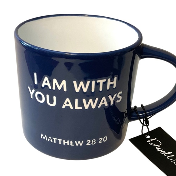 I Am With You Always Coffee Mug - Picture 1 of 3